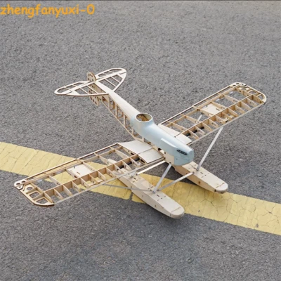 German Brandenburg W.29 Water Fighter RC Seaplane Balsa KIT+Hardware Parts+Skin - Image 1 of 4