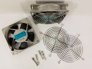 (2) Japan Servo Centaur 25 CU52B3 Axial Box Fan, 208VAC, (120x120mm), 4.5m^3/min - Picture 1 of 4