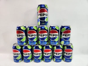 12 Cans Pepsi Lime - Limited Edition Discontinued - New Unopened - Picture 1 of 10