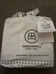 100% Cotton Sheets for Queen Size Bed - 600 Thread Count Folkstone Blue Solid - Picture 1 of 3