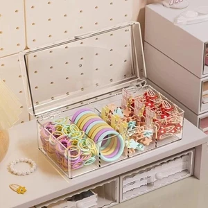 Stackable Hair Tie Organizer Acrylic Desk Jewelry Organizer - Photo 1/8