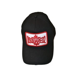 NUEVO CON ETIQUETAS DSQUARED Gorra de Béisbol LOGO Canadá Talla Universal (BCM0611) - Imagen 1 de 3