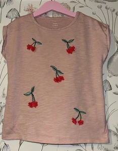 Girls Age 6-7 Years - John Lewis Short Sleeved Top - Picture 1 of 2