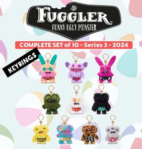 COMPLETE SET OF 10 - 2025 Fuggler Keyrings - Budgie Smuggler Keyrings - GENUINE - Bild 1 von 10