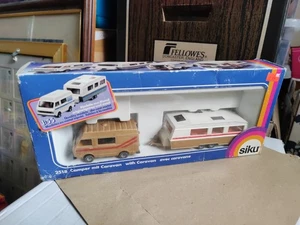 Boxed Model Siku 2518 VW Lt28 With Caravan  - Picture 1 of 10
