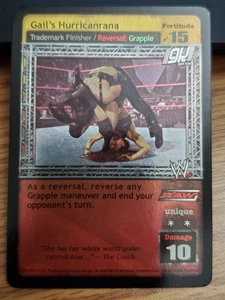 WWE WWF Raw Deal CCG - Gail's Hurricanrana- Ultra Rare - Divas Overload - Picture 1 of 1