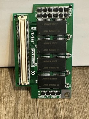 GENUINE OEM TOSHIBA LIBRETTO 50CT 60CT 70CT 16MB RAM Working Tested Transcend - Image 1 of 4