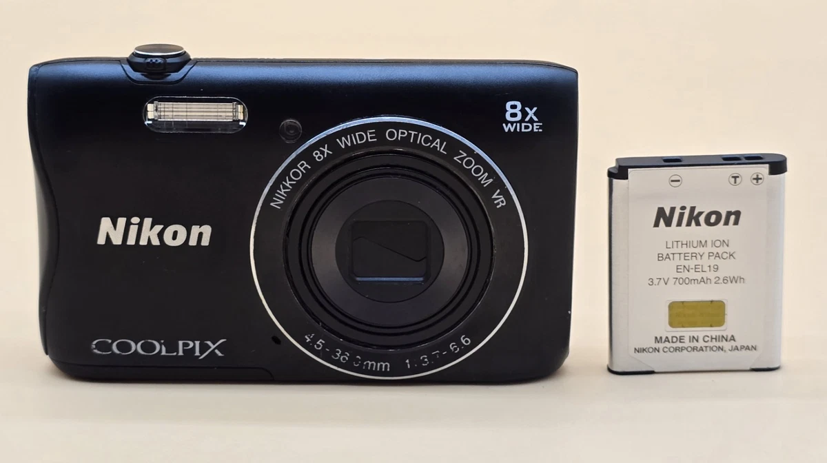 Preços baixos em Câmeras digitais Nikon Coolpix S3700 | eBay