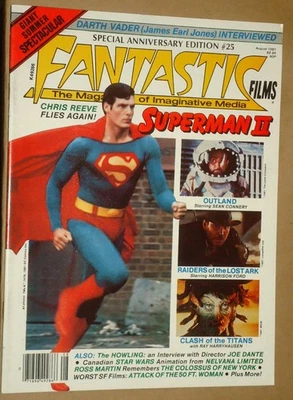 Fantastic Films Magazine Vol 4, #1 Aug 1981 Superman II - Image 1 of 2