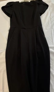 Schwarzer Damenpullover Calvin Klein Größe 2 ohne Gürtel - Bild 1 von 13