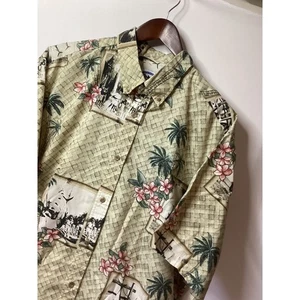 International Game Fish Association Mens XL Hawaiian Fishing Shirt - Picture 1 of 11