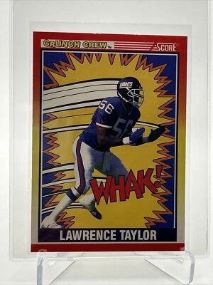 1990 Score Lawrence Taylor Football Card #552 NM-MT FREE SHIPPING - Image 1 of 3