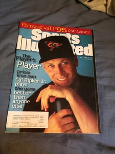 Sports Illustrated May 1 1995 -  Cal Ripken Jr.   SI  Has Address Label on Front - Picture 1 of 12