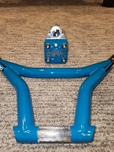 Haro Group 1 Knee Saver Handlebars and Stem Turquoise (NOT BLUE) Lineage NEW - Picture 1 of 5