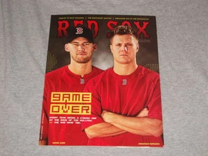 September 2011 Official Fenway Park Boston Red Sox Program Magazine Papelbon - Picture 1 of 1