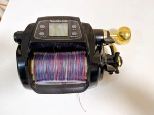 Daiwa 14 Tanacom 1000 12V Electric Reel 3 hours Cable included - Picture 1 of 8