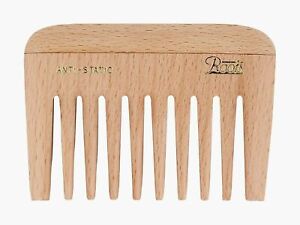  Wooden Comb Wide Teeth Travel Comb for Wavy/Curly Hair