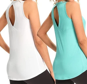 Taze'ne Gym Exercise Athletic Yoga Tops for Women Running Yoga Shirts XS - Picture 1 of 8
