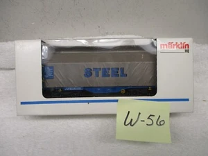 Marklin HO 47206 European Style Covered Car STEEL W56 - Picture 1 of 6