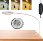 Lampa powiększająca LED ze światłem do rzemiosła, zestaw głośnomówiący 2 w 1 3X szkło powiększające
