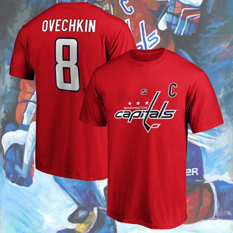 Alexander Ovechkin Washington Capitals Player Number T-Shirt Gift For Fan All Si Cover