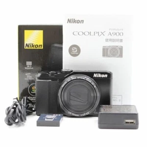Nikon COOLPIX A900 20.0MP Black Compact Digital Camera Near Mint - Picture 1 of 9