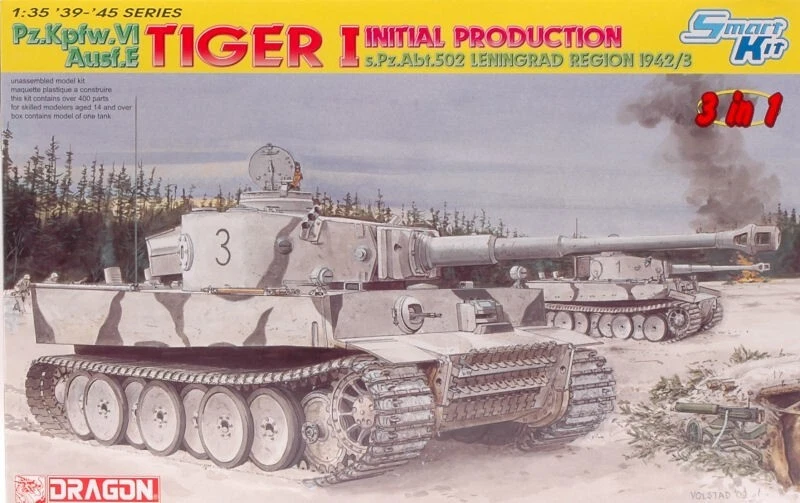 Dragon TIGER I LENINGRAD 1943-43 KIT 1 35 - D6600