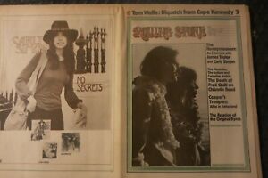 Rolling Stone Magazine #125 James Taylor Carly Simon Byrds Tom Wolfe 1973