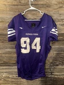 TCU Football WORN Jersey #94 Hornfrogrs FROGS XL - Picture 1 of 4