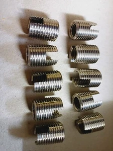 Gewindeeinsatz selbstschneidend Edelstahl M10 auf M14 18mm VA *10 Stück*  - Bild 1 von 2