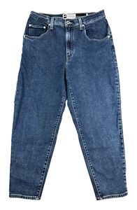 Pantalones de mezclilla Levis SilverTab Mom para mujer 31x27 (se adapta a 32x25,5) tiro alto pierna cónica - Imagen 1 de 12