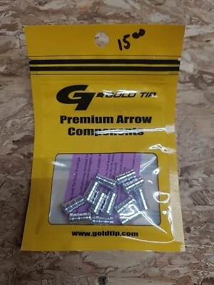 Buje uni punta dorada (paquete de 12), plateado #UNI2224612 Foto 1 de 2