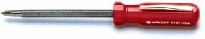 Wright Tool 9181 3/16" x #1 P - 2-in-1 Screwdriver with Pocket Clip - Picture 1 of 2
