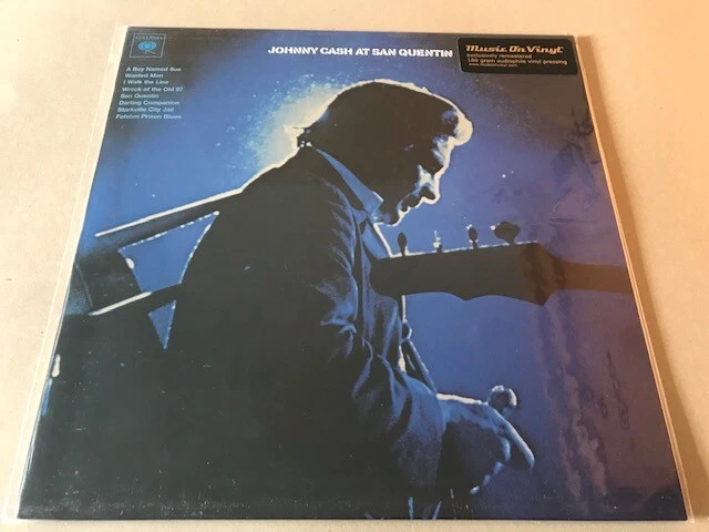 Johnny Cash  Johnny Cash At San Quentin vinyl lp Music On Vinyl ‎ MOVLP105 - Image 1 of 1