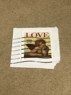 1995 32c Love Series Cherub Stamp - Image 1 of 2