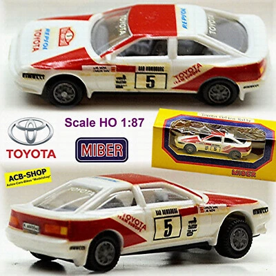 Toyota Celica GT-4 Rally 1989 #5 B. Waldegard / F. Gallagher 1:87 Miber 2042 - Immagine 1 di 4