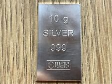 999/1000 Silber Barren Silberbarren