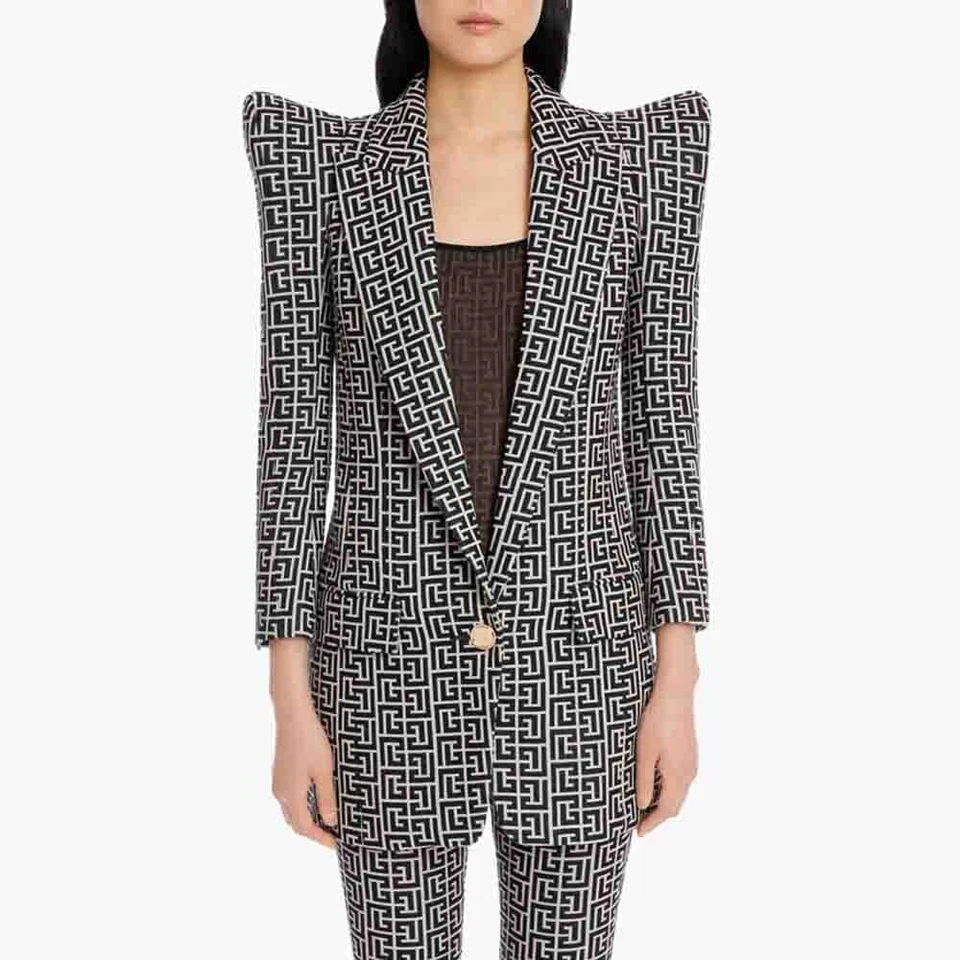 Сделанный на заказ женщин моды средней длины Blazer пальто новый плюс 1 x-10 x L638 - Изображение 1 из 4