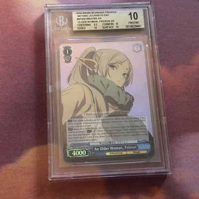 Weiss Schwarz An Older Woman, Frieren SR S108-E078S BGS 10 Pristine - Image 1 of 2