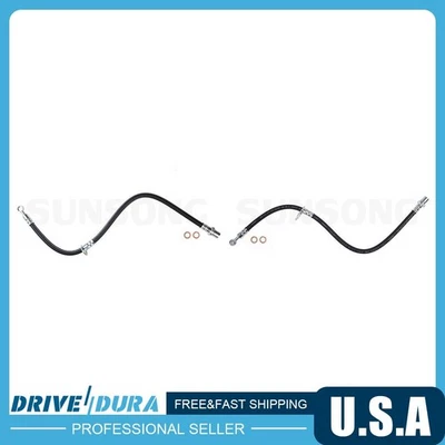 Mangueira hidráulica de freio dianteiro esquerdo direito Sunsong serve para 2003-2006 Subaru Baja - Imagem 1 de 4