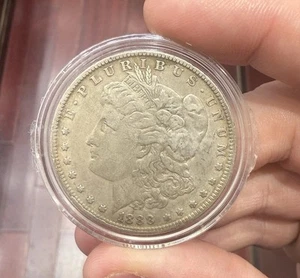 1888-O Hot Lips Variety Morgan Silver Dollar RARE VAM TOP 100 COIN LIST 🔥💎 - Picture 1 of 4