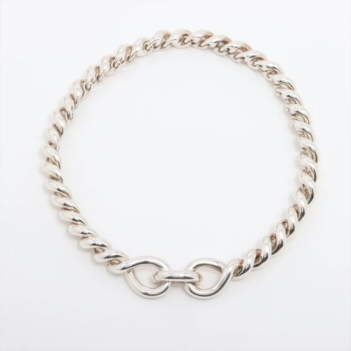 Collana Torsata Hermès Argento 925 180 3g