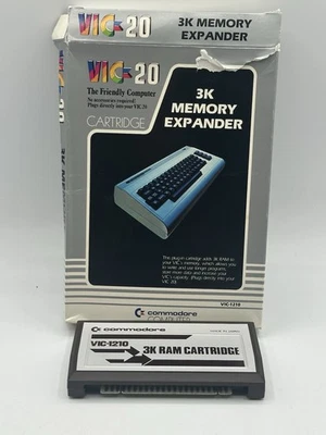 Commodore VIC 20 3k RAM Cartridge VIC-1210 EXPANDER GRAPHICS with box - Image 1 of 4