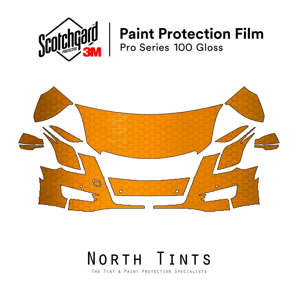 Sujetador transparente película de protección de pintura precortada serie 3M Pro Cadillac XTS 2013-2017 PPF Foto 1 de 4