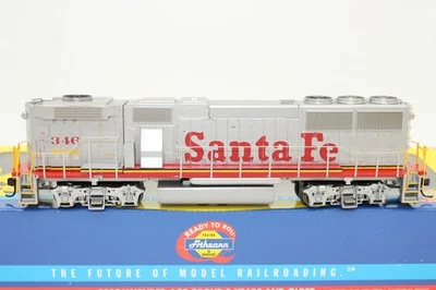 Athearn HO Scale BNSF Patch ATSF Santa Fe GP60B Diesel Locomotive #346 DCC Ready - Image 1 of 4