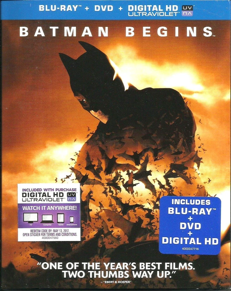 Batman Begins Blu-ray + DVD - Image 1 of 1