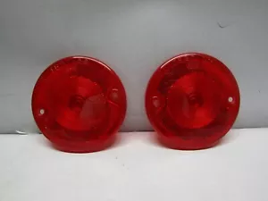 Ford Truck taillight lenses 53 54 2 hole design - Picture 1 of 2