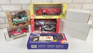 Lot of (8) Diecast Cars / Trucks in Boxes - ERTL, SIKU, Budweiser, Matchbox, etc - Picture 1 of 22