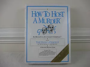 How to Host a Murder "The Dukes Of Descent" 1990~ Nuevo y Sellado de Fábrica - Imagen 1 de 6