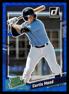2023 Donruss #64 Curtis Mead Blue
